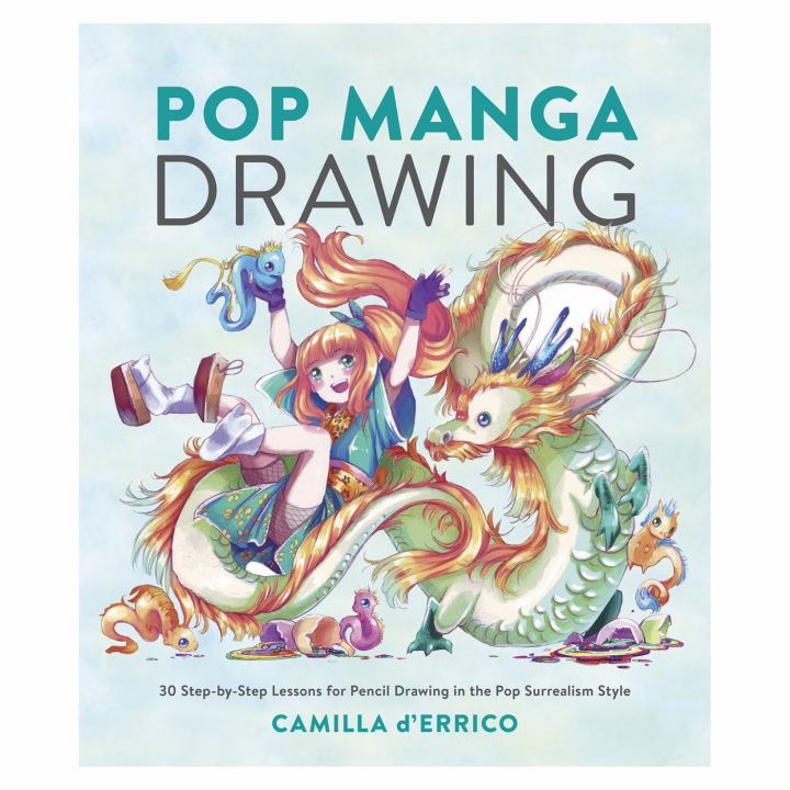 Pop Manga Drawing i gruppen Kids / Sjovt og lærerigt / Farvelægning og håndværksbøger hos Pen Store (112446)