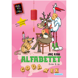 Jeg kan alfabetet (6 år+) i gruppen Kids / Sjovt og lærerigt / Farvelægning og håndværksbøger hos Pen Store (131101)