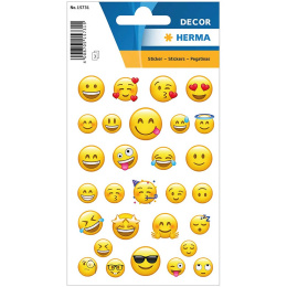 Stickers Emojis 3 ark i gruppen Kids / Sjovt og lærerigt / Stickers hos Pen Store (131879)