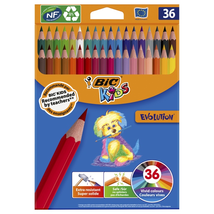 Kids Evolution Farvepenne 36-pak i gruppen Kids / Børnepenne / Farvepenne for børn hos Pen Store (100243)