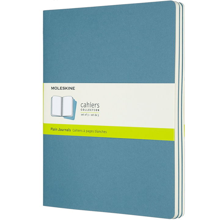 Cahier Notebook XL Brisk Blue i gruppen Papir & Blok / Skriv og noter / Notesbøger hos Pen Store (100331_r)