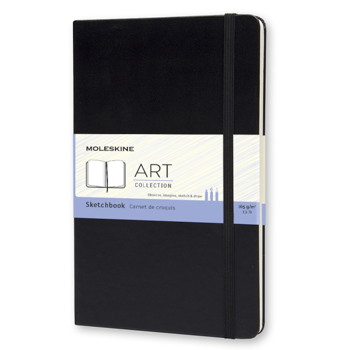 Skitsebog ART collection Large Sort i gruppen Papir & Blok / Kunstnerblok / Skitsebøger hos Pen Store (100382)