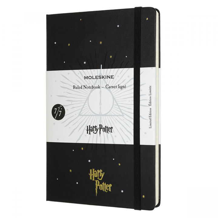 Hardcover Large Harry Potter Black i gruppen Papir & Blok / Skriv og noter / Notesbøger hos Pen Store (100401)