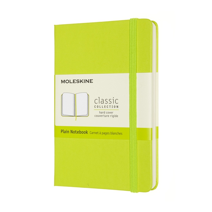Classic Hardcover Pocket Lemon Green i gruppen Papir & Blok / Skriv og noter / Notesbøger hos Pen Store (100416_r)