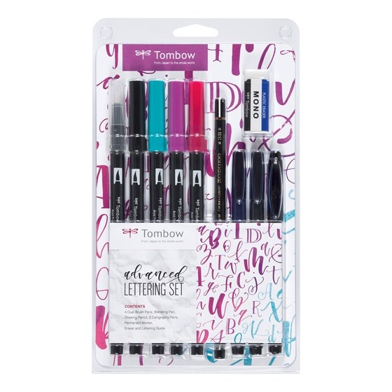 Hand Lettering Set Advanced i gruppen Penne / Produktserie / ABT Dual Brush hos Pen Store (101100)