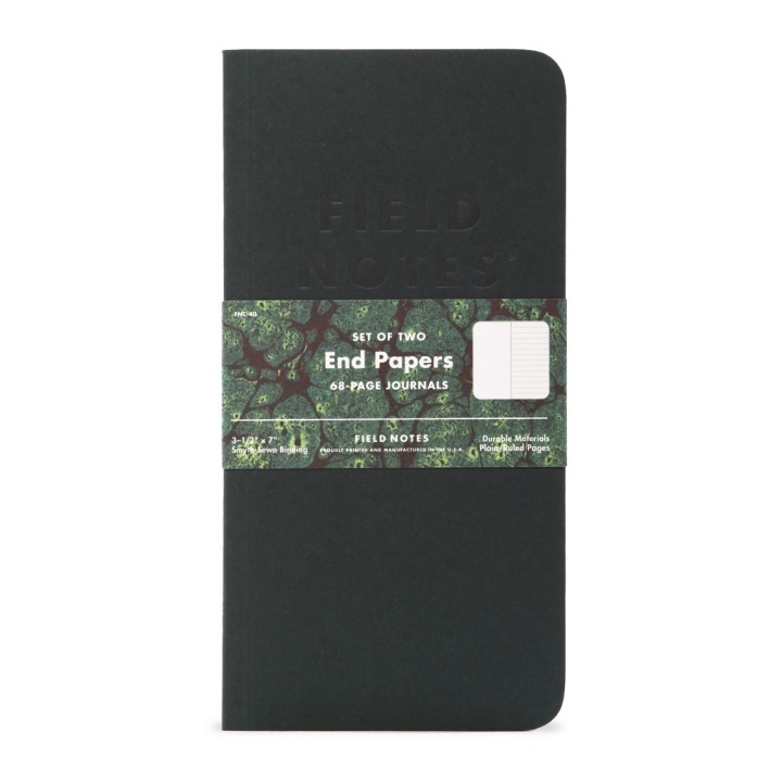 End Papers 2-pak i gruppen Papir & Blok / Skriv og noter / Notesbøger hos Pen Store (101434)