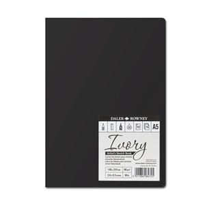 Ivory Sketchbook Softcover A5 i gruppen Papir & Blok / Kunstnerblok / Skitsebøger hos Pen Store (101452)