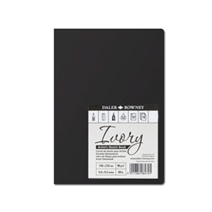 Ivory Sketchbook Softcover A6 i gruppen Papir & Blok / Kunstnerblok / Skitsebøger hos Pen Store (101453)