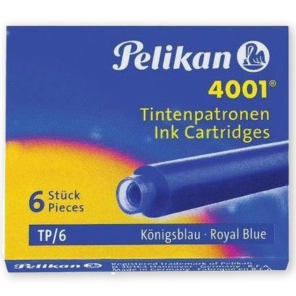 6 stk Fyldepen refill TP/6 i gruppen Penne / Pentilbehør / Patroner og refills hos Pen Store (101714_r)