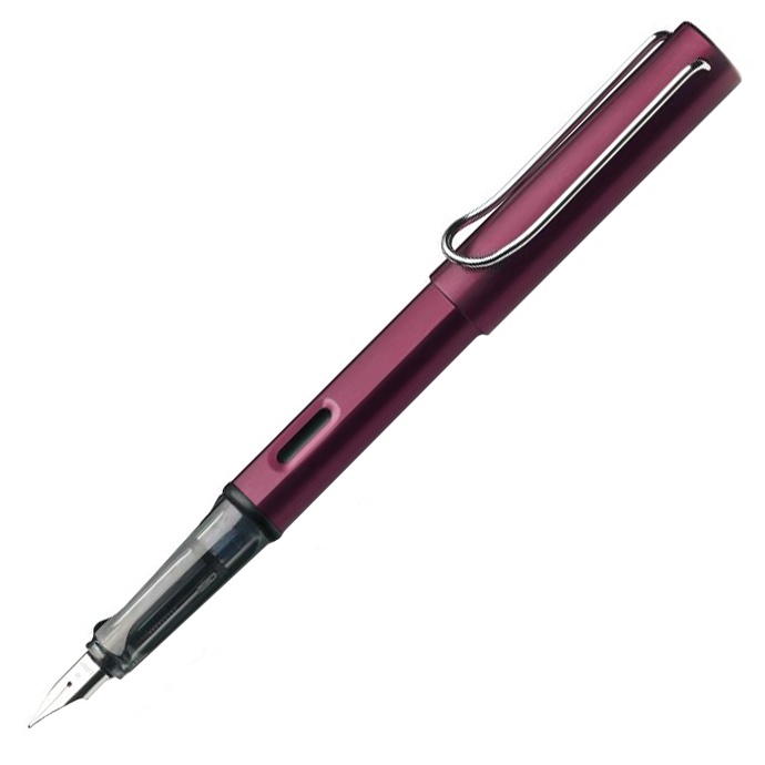 AL-star Fyldepen Black purple i gruppen Penne / Fine Writing / Fyldepenne hos Pen Store (101795_r)