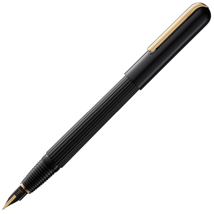 Imporium Black/Gold Fyldepen i gruppen Penne / Fine Writing / Fyldepenne hos Pen Store (101822_r)