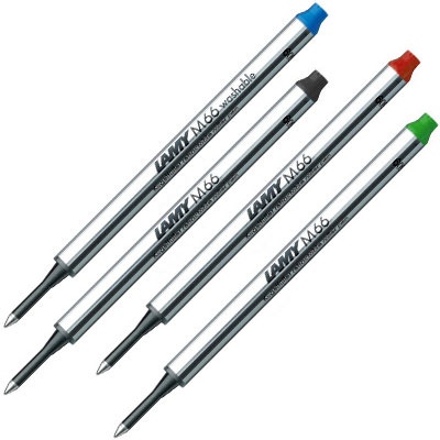 M 66 Rollerball refill Black / Medium i gruppen Penne / Pentilbehør / Patroner og refills hos Pen Store (101878)