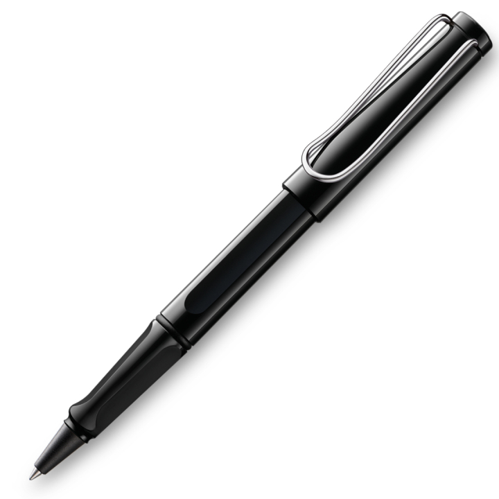 Safari Rollerball Shiny black i gruppen Penne / Fine Writing / Rollerballpenne hos Pen Store (101918)