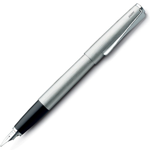 Studio Steel Fyldepen Broad i gruppen Penne / Fine Writing / Fyldepenne hos Pen Store (101942)