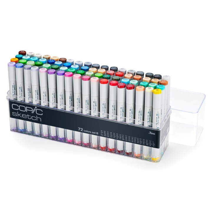 Sketch sæt 72 stk B i gruppen Penne / Kunstnerpenne / Illustrationmarkers hos Pen Store (103273)
