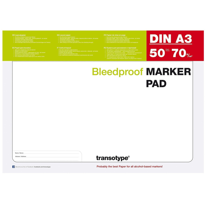 Marker Pad A3 i gruppen Papir & Blok / Kunstnerblok / Markerblok hos Pen Store (103280)