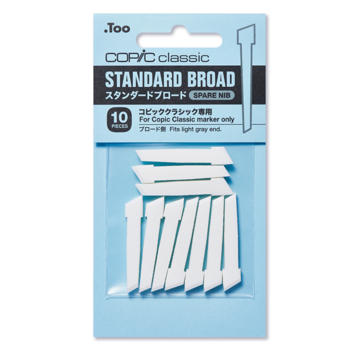 Optional nib standard broad i gruppen Penne / Pentilbehør / Tilbehør og reservedele hos Pen Store (103320)