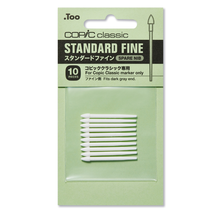 Classic Tip Fine 10-pack i gruppen Penne / Pentilbehør / Tilbehør og reservedele hos Pen Store (103505)