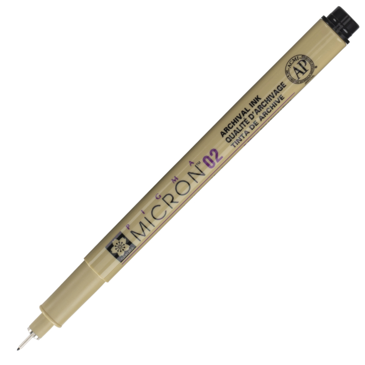 Pigma Micron Fineliner 02 i gruppen Penne / Skrive / Fineliners hos Pen Store (103826_r)