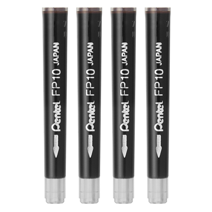 4-pack Pocket Brush Pen FP10 refill i gruppen Penne / Pentilbehør / Patroner og refills hos Pen Store (104429)