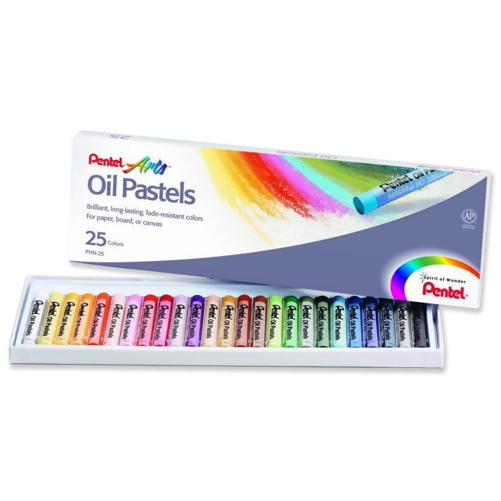 Oliepastel sæt 25 stk i gruppen Kunstnerartikler / Kridt og blyanter / Pastelkridt hos Pen Store (104642)