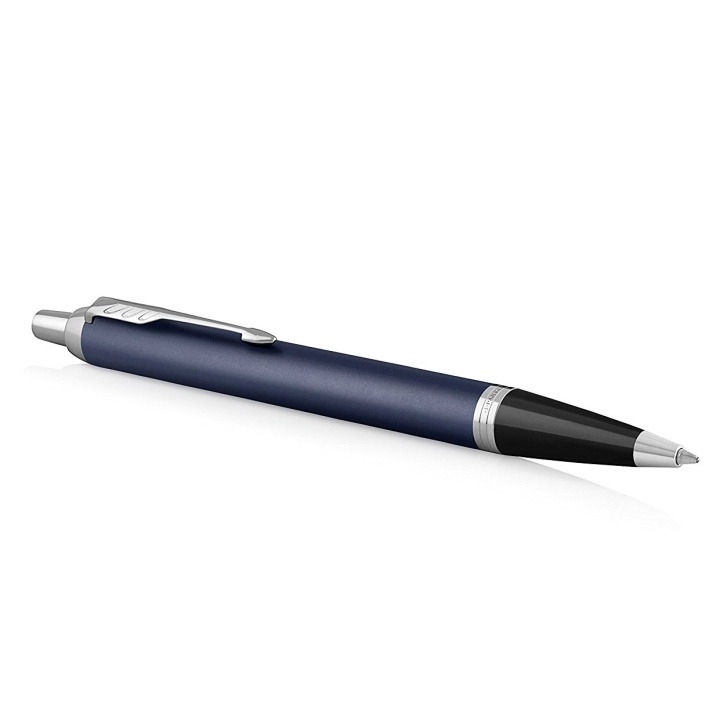 IM Blue/Chrome Kuglepen i gruppen Penne / Fine Writing / Kuglepenne hos Pen Store (104672)