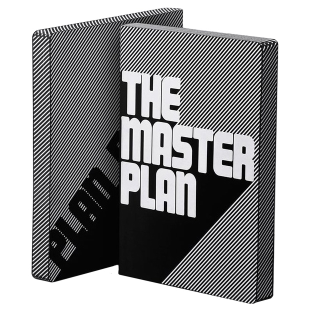 Notesbog Graphic L - The Master Plan i gruppen Papir & Blok / Skriv og noter / Notesbøger hos Pen Store (104884)