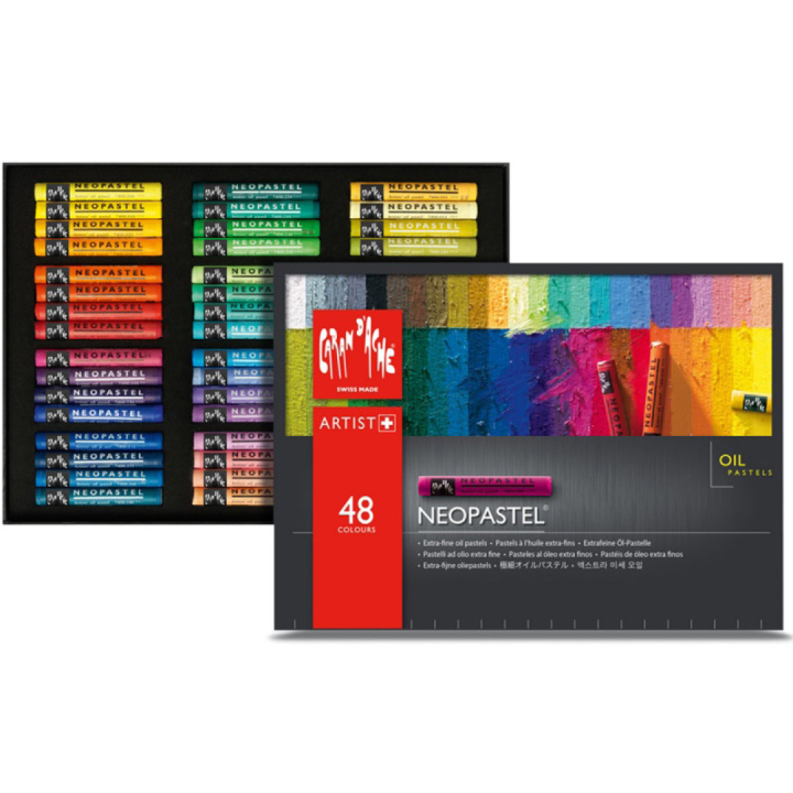Neopastel sæt 48 stk i gruppen Kunstnerartikler / Kridt og blyanter / Pastelkridt hos Pen Store (104929)