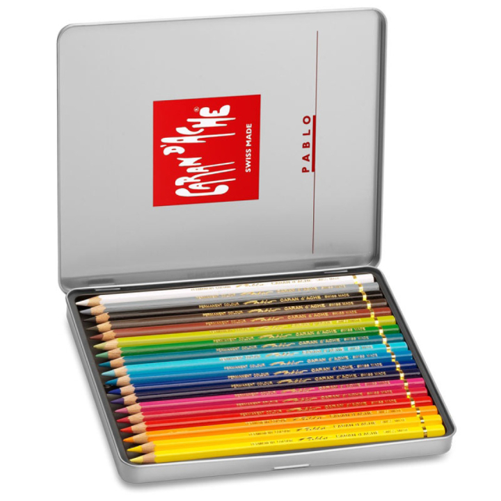 Pablo Farveblyanter sæt 18 stk i gruppen Penne / Kunstnerpenne / Farveblyanter  hos Pen Store (105021)