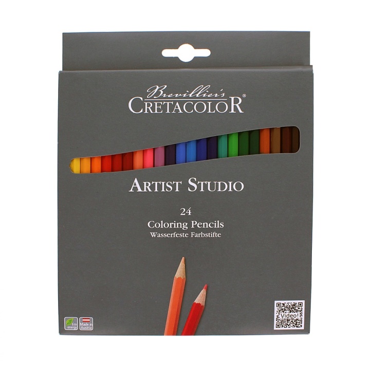 Artist Studio Farveblyanter sæt 24 stk i gruppen Penne / Kunstnerpenne / Farvepenne hos Pen Store (105030)