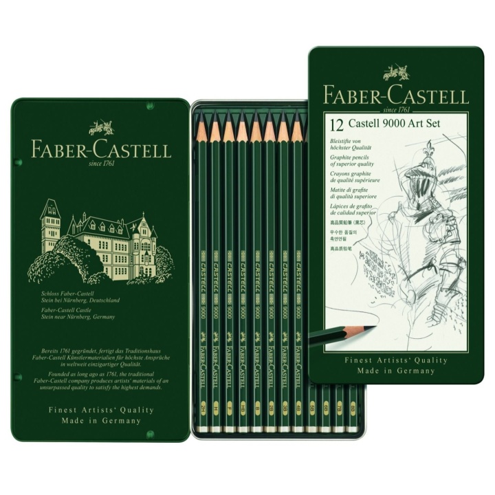 Blyerts Castell 9000 Art Set i gruppen Penne / Skrive / Blyanter hos Pen Store (105055)