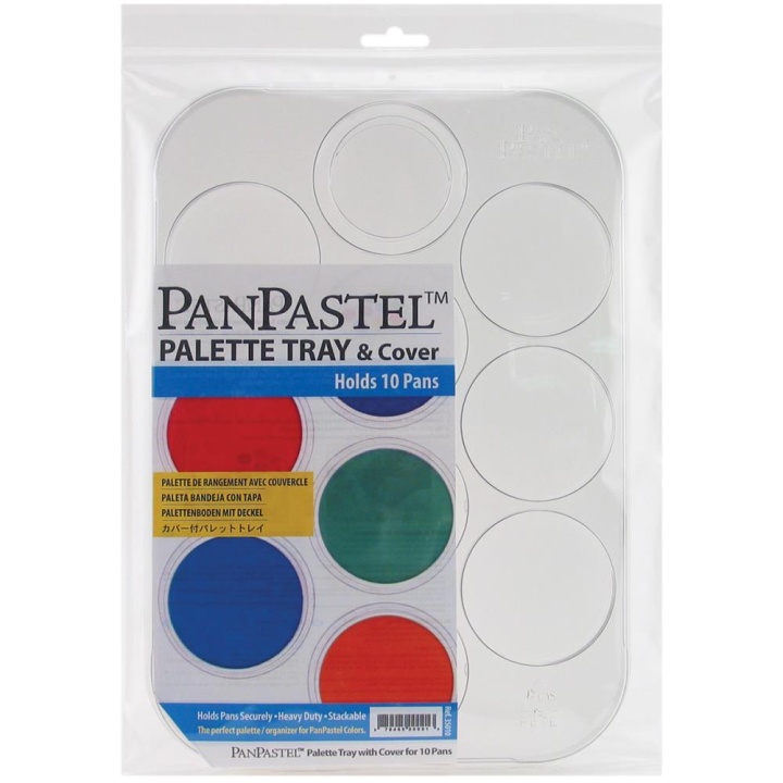 Palette tray til 10 farver i gruppen Kunstnerartikler / Kunstnertilbehør / Opbevaring hos Pen Store (106065)