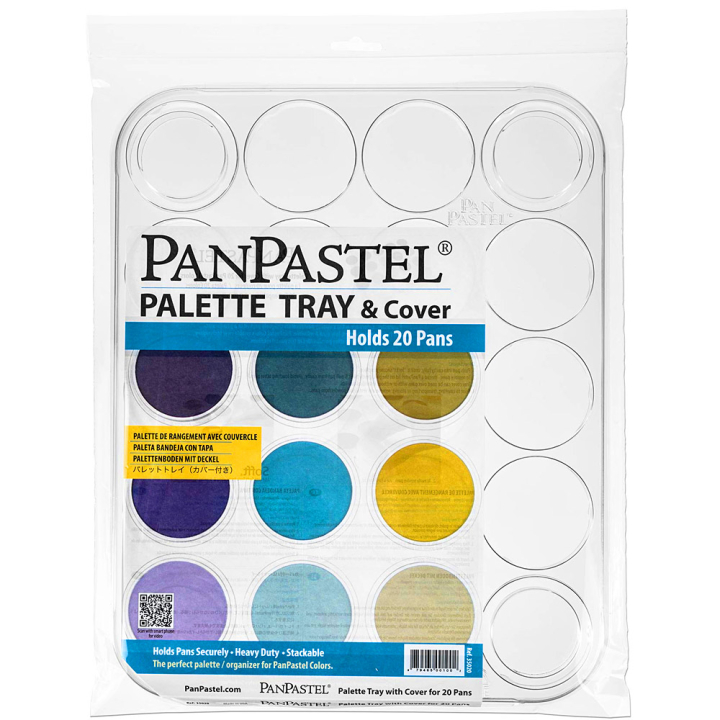 Palette tray til 20 farver i gruppen Kunstnerartikler / Kunstnertilbehør / Opbevaring hos Pen Store (106066)