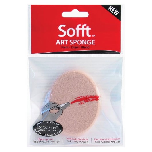 Sofft Art Sponge Big Oval i gruppen Kunstnerartikler / Kunstnertilbehør / Værktøj og tilbehør hos Pen Store (106073)
