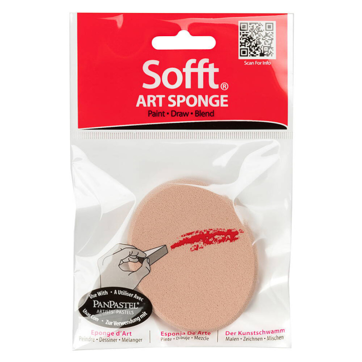 Sofft Art Sponge Big Oval i gruppen Kunstnerartikler / Kunstnertilbehør / Værktøj og tilbehør hos Pen Store (106073)