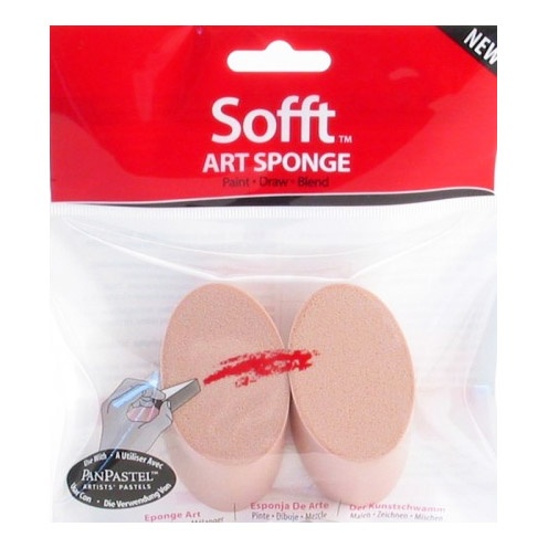 Sofft Art Sponge Round Angle Slice i gruppen Kunstnerartikler / Kunstnertilbehør / Værktøj og tilbehør hos Pen Store (106075)