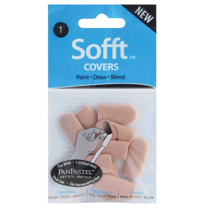 Sofft Covers Round No. 1 i gruppen Kunstnerartikler / Kunstnertilbehør / Værktøj og tilbehør hos Pen Store (106076)
