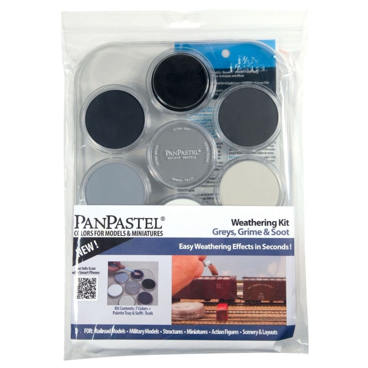 Weathering Kit - Greys i gruppen Kunstnerartikler / Farver / Pastel hos Pen Store (106078)