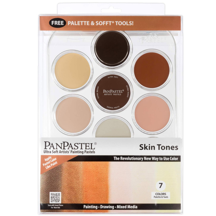 Skin Tones Set i gruppen Kunstnerartikler / Farver / Pastel hos Pen Store (106080)
