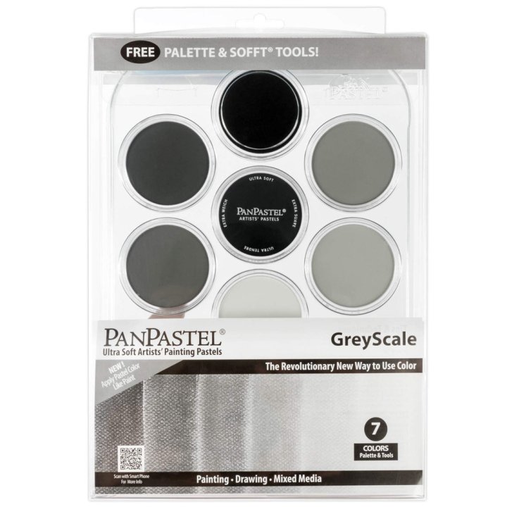 Grey Scale Set i gruppen Kunstnerartikler / Farver / Pastel hos Pen Store (106081)
