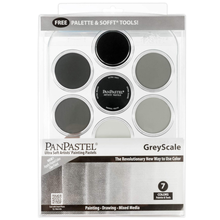 Grey Scale Set i gruppen Kunstnerartikler / Kunstnerfarver / Pastel / Tørpasteller hos Pen Store (106081)