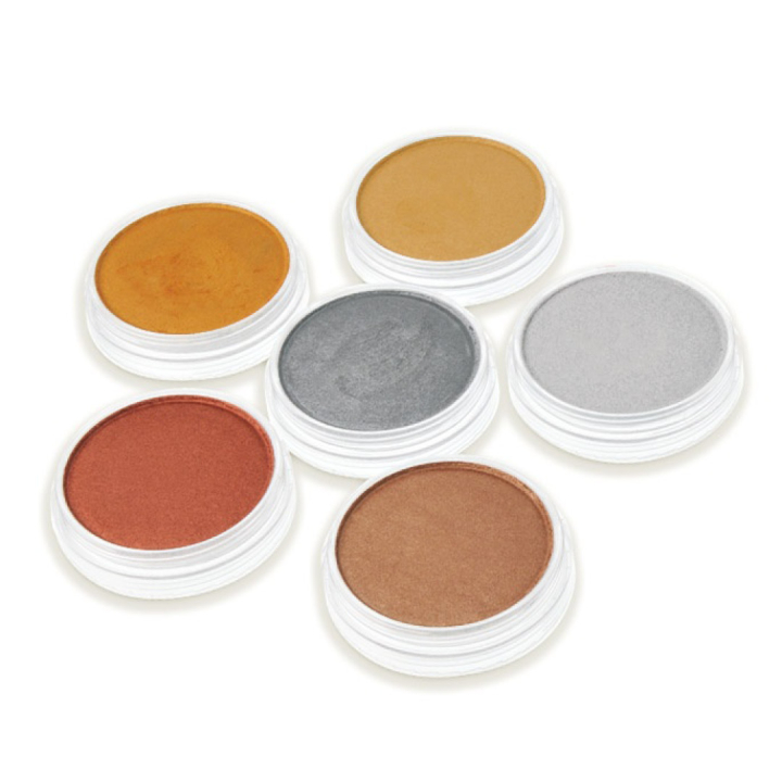 Soft Pastel Pans Metallic i gruppen Kunstnerartikler / Kunstnerfarver / Pastel / Tørpasteller hos Pen Store (106088_r)