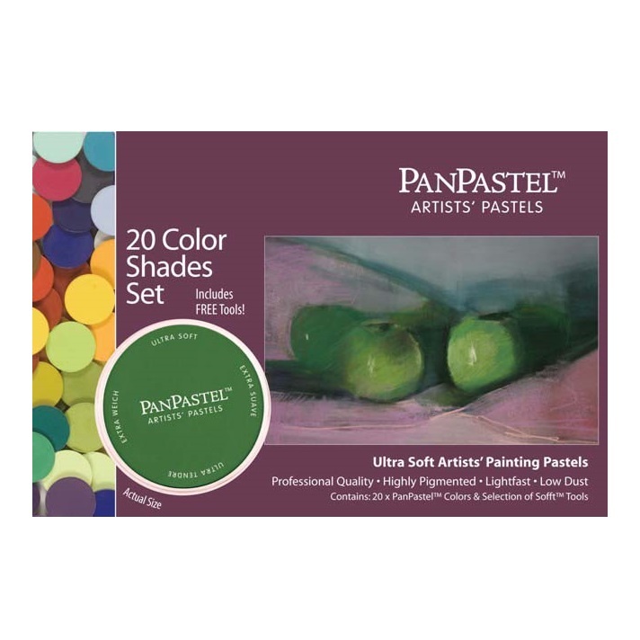 Shades 20-set i gruppen Kunstnerartikler / Farver / Pastel hos Pen Store (106110)