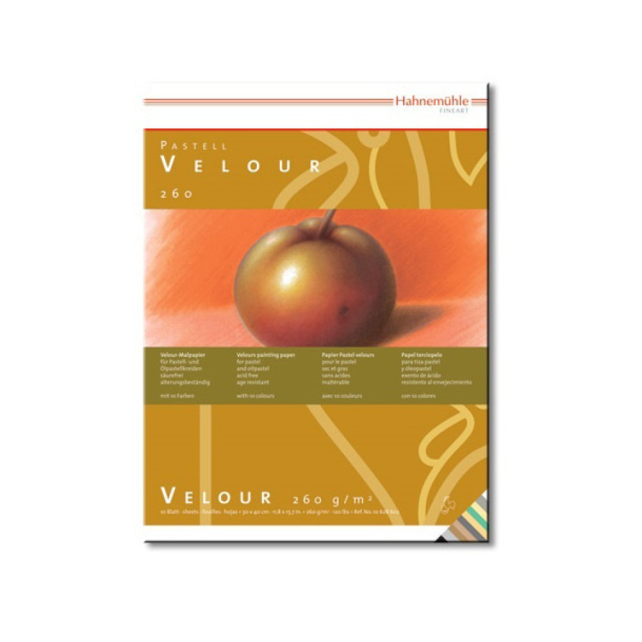 Pastel Velour Paper A3 Colored i gruppen Papir & Blok / Kunstnerblok / Pastelblokke hos Pen Store (106112)