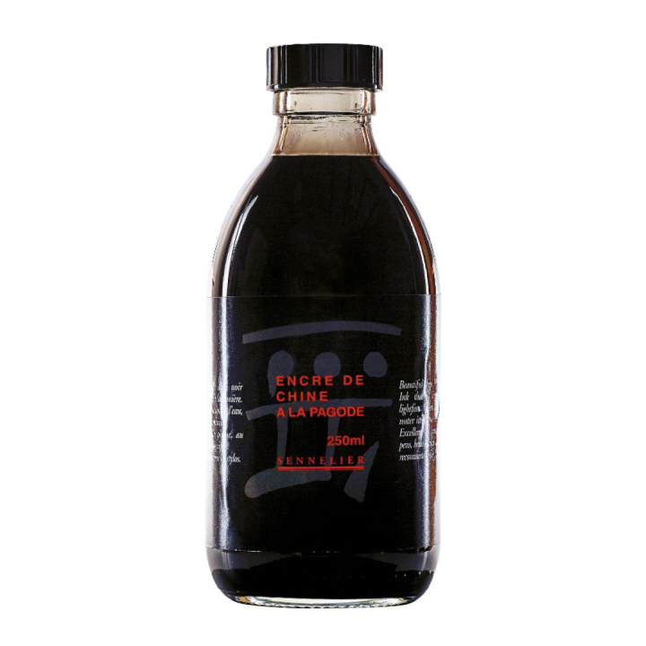 Indian Ink A La Pagode 250 ml i gruppen Kunstnerartikler / Kunstnerfarver / Tusch og blæk hos Pen Store (106214)
