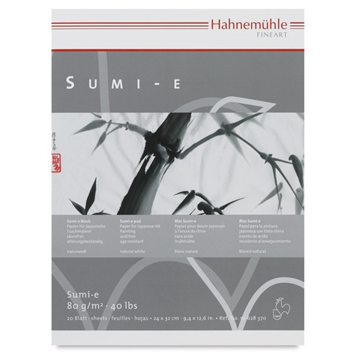 Sumi-e pad A4 i gruppen Papir & Blok / Kunstnerblok / Akvarelblok hos Pen Store (106216)