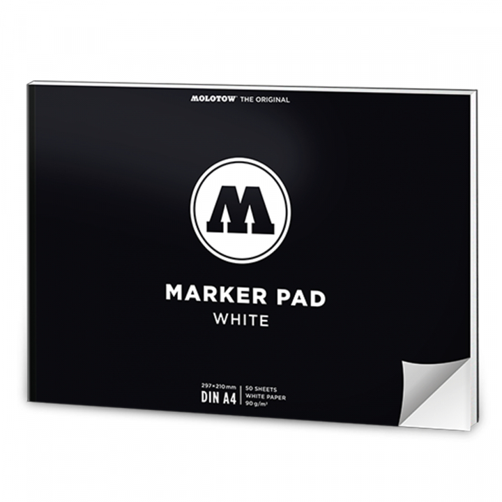 Basic Marker Pad A4 90g i gruppen Papir & Blok / Kunstnerblok / Markerblok hos Pen Store (106220)