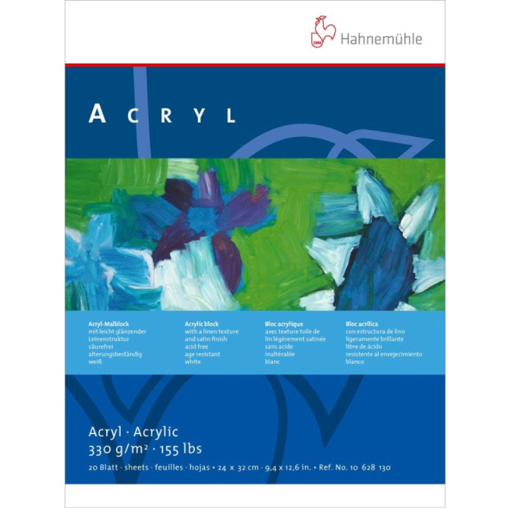 Acrylic block A3 330g i gruppen Papir & Blok / Kunstnerblok / Akrylblok hos Pen Store (106242)