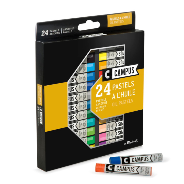 Campus 24 Pastels i gruppen Kunstnerartikler / Kridt og blyanter / Pastelkridt hos Pen Store (106246)