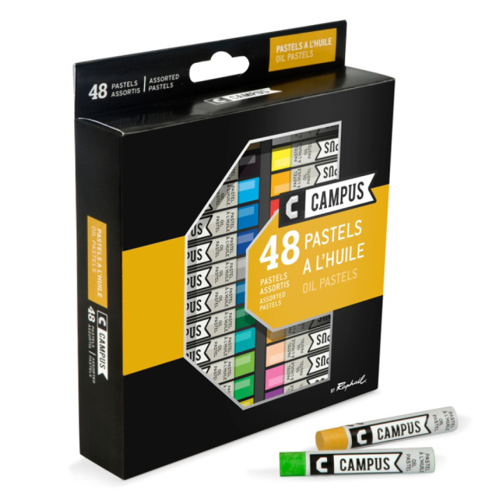 Campus 48 Pastels i gruppen Kunstnerartikler / Kridt og blyanter / Pastelkridt hos Pen Store (106256)